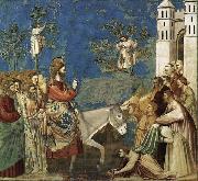 Entry into Jerusalem Giotto